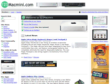 Tablet Screenshot of 123macmini.com